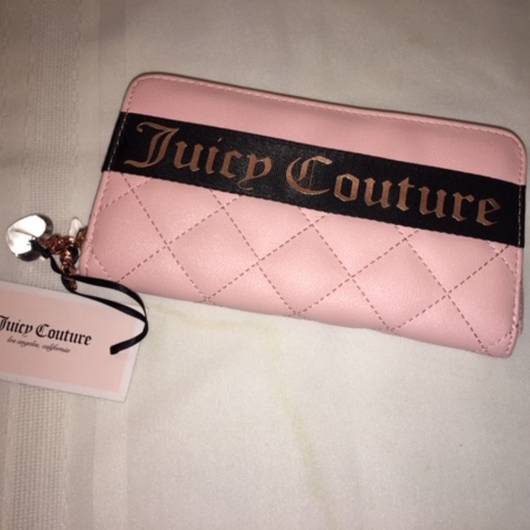 Juicy Couture Handbags - Juicy Couture Pink Quilted Wallet NWT Juicy Couture Handbags - Juicy Couture Pink Quilted Wallet NWT